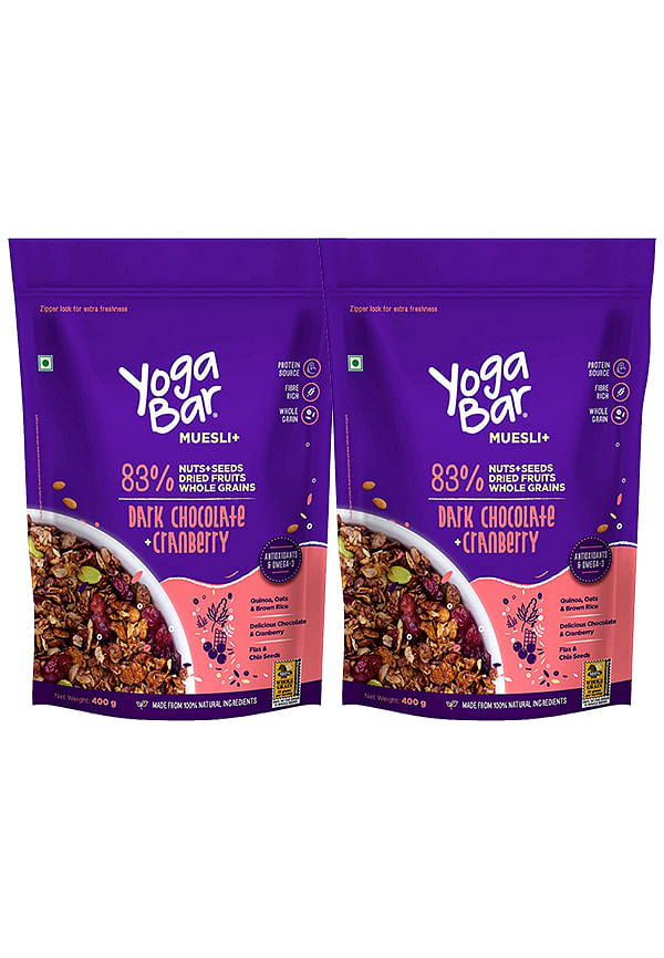 Super Saver Chocolate Muesli Size Combo By Yogabar